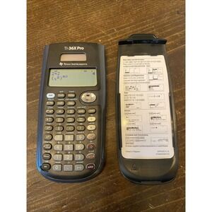 Texas Instruments TI-36X Pro Scientific Calculator – Black – Tested